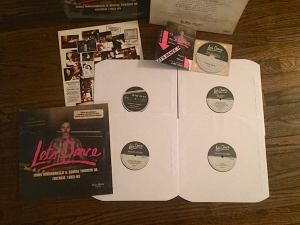 Let’s Dance Records - Mike Macharello & Duane Thamm Jr. Chicago 1983-85. 4LP or CD