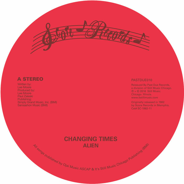 Alien - Changing Times 12" - SOLD OUT