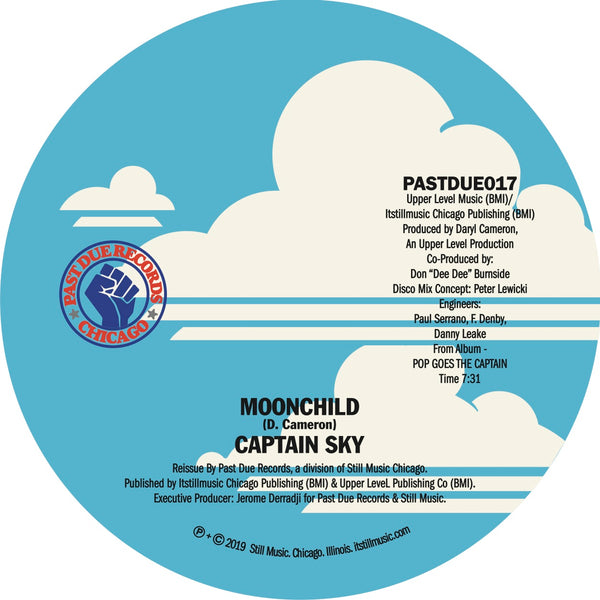 Captain Sky - Moonchild 12" REPRESS - Heavyweight Vinyl