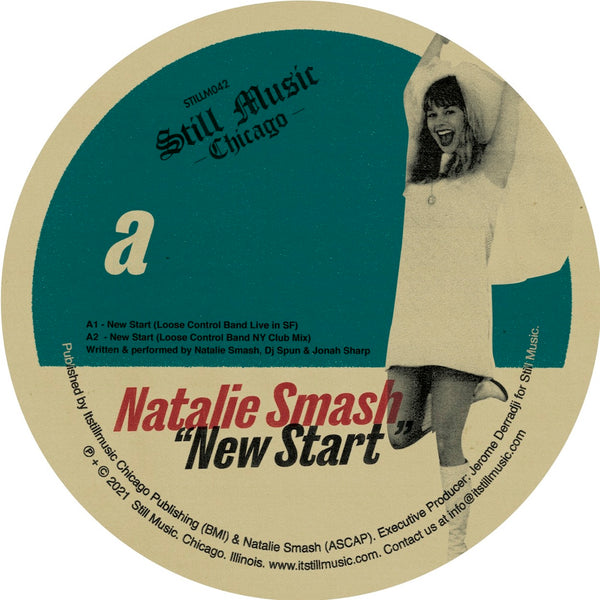 Natalie Smash - New Start (Mystic Bill & Loose Control Band Remixes) 12" 180g Vinyl !!SOLD OUT!!